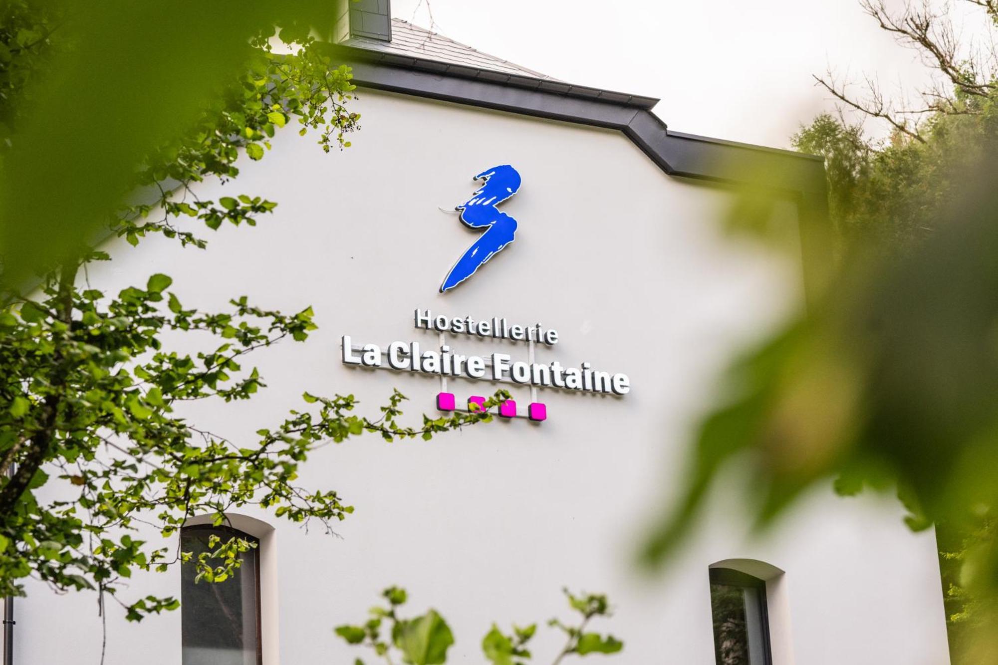 Hostellerie La Claire Fontaine, Logis Hotels & Spa La Roche-en-Ardenne Exterior foto