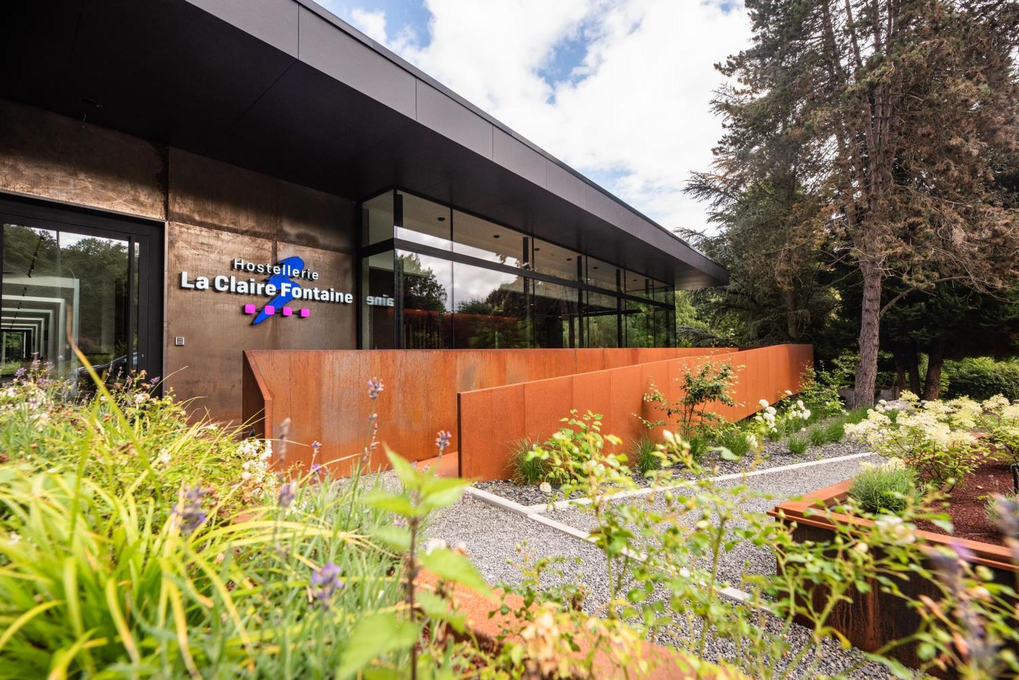 Hostellerie La Claire Fontaine, Logis Hotels & Spa La Roche-en-Ardenne Exterior foto